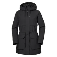 Kurtki damskie - Damska Kurtka przejściowa HELLY HANSEN W BOYNE INS PARKA 2.0 53836_990 – Czarny - miniaturka - grafika 1