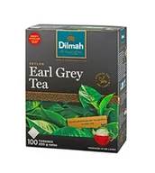 Herbata - Herbata DILMAH EARL GREY 100 torebek x2g czarna bez zawieszki - miniaturka - grafika 1