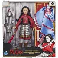 Lalki dla dziewczynek - Disney Lalka Mulan Akcesoria Sukienka Zbroja - miniaturka - grafika 1