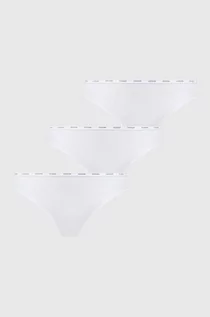 Majtki damskie - Guess figi 3-pack kolor biały - grafika 1
