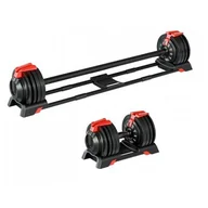 Hantle i ciężarki - Hantla regulowana ATHLER 2w1 Lion 65 (24 kg) - miniaturka - grafika 1