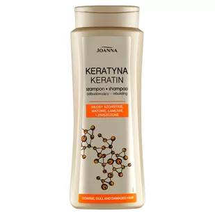 Joanna Keratyna Szampon odbudowujący 400 ml - Szampony do włosów - miniaturka - grafika 1