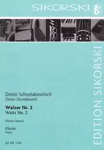 Waltz No. 2: Arranged for Solo Piano - Pozostałe książki - miniaturka - grafika 1