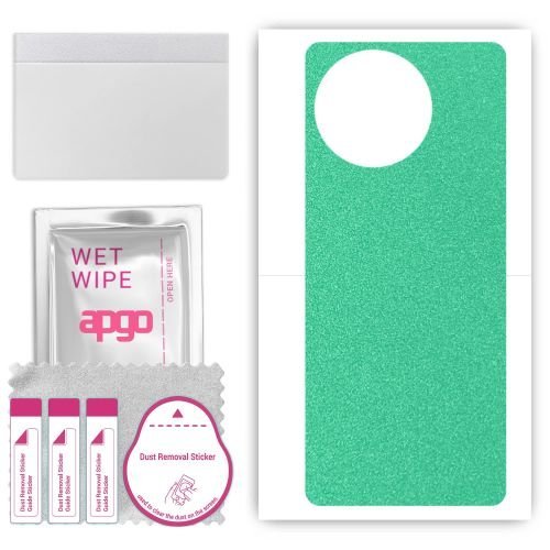 folia naklejka skórka strukturalna na TYŁ do Blackview Shark 8 - Seledynowy Pastel Matowy - apgo SKINS