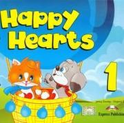 Podręczniki dla szkół podstawowych - Happy Hearts 1 Pack (PB, CD, DVD) - Virginia Evans - miniaturka - grafika 1