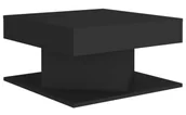 Ławy i stoliki kawowe - Designerski Stolik Czarny Kawowy 140 Cm C4-N16 - miniaturka - grafika 1