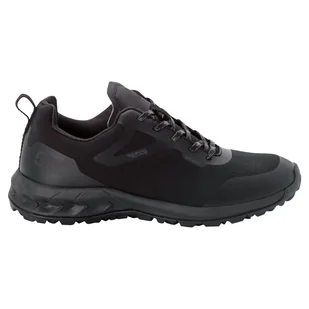 Damskie Buty JACK WOLFSKIN WOODLAND SHELL TEXAPORE LOW W 4053841-6000 – Czarny - Buty trekkingowe damskie - miniaturka - grafika 1