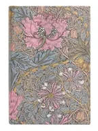 Kalendarze - Kalendarz dzienny mini 2025 Morris Pink Honeysuckl - Paperblanks - miniaturka - grafika 1