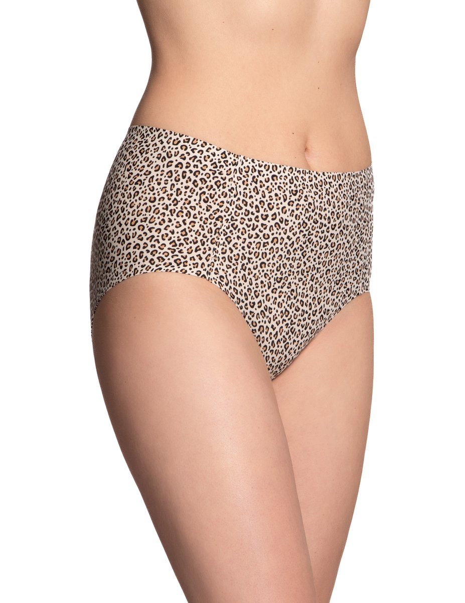 FIGI MIDI L-POL5029MD XXL beżowy/panterka