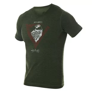 Koszulka turystyczna z merino męska Brubeck KRUK - Odzież trekkingowa męska - miniaturka - grafika 1