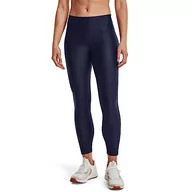 Legginsy - Under Armour Damskie legginsy Hg Armour Hirise 7/8 Ns, Granatowa północ (410)/biały, XXL - miniaturka - grafika 1