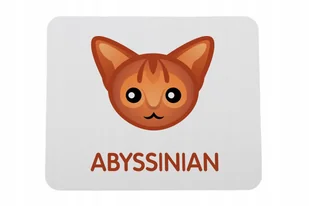 Podkładka pod mysz z kotem abisyńskim - Podkładki pod mysz - miniaturka - grafika 1