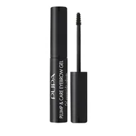 Akcesoria i kosmetyki do stylizacji brwi - PUPA Milano Plump & Care Koloryzujący żel do brwi 003 Dark Brown - miniaturka - grafika 1