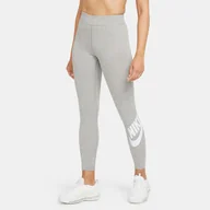 Legginsy - Damskie Legginsy NIKE NIKE SPORTSWEAR ESSENTIAL CZ8528-063 – Szary - miniaturka - grafika 1
