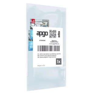 1x Szkło hybrydowe na aparat obiektyw kamerę 9H do Nokia C21 - apgo hybrid Camera Lens Protector - Pozostałe akcesoria do telefonów - miniaturka - grafika 1