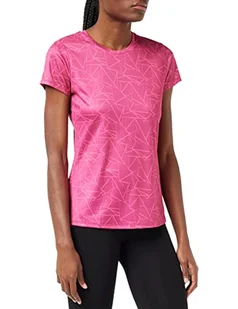 Koszulka damska Mizuno Core Graphic, Różowy, XL - Koszulki i topy damskie - miniaturka - grafika 1