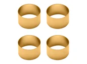 Inne naczynia kuchenne - ECHTWERK Zastawa ze stali szlachetnej (Złoty, 4 sztuki, Obrączka na serwetki okrągła) - miniaturka - grafika 1