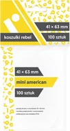 Akcesoria do gier planszowych - Rebel Koszulki Mini American 41x63 (100szt) (231971) - miniaturka - grafika 1