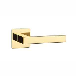 Klamka Kvadrat 1760 Złoty Poler Pvd - Klamki - miniaturka - grafika 1