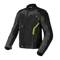 Odzież motocyklowa - Rebelhorn Borg Urban kurtka motocyklowa Cordura Humax membrana na łokcie i ramiona, suwak suwak, 10 kanałów wentylacyjnych, elementy odblaskowe, neoprenowa kieszeń na telefon komórkowy - miniaturka - grafika 1