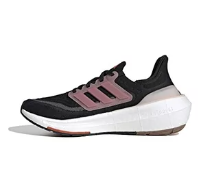 adidas Ultraboost Light W, Damskie trampki, Core Black Pink Warstwa Szary Six, 36 EU - Trampki damskie - miniaturka - grafika 1
