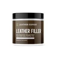 Środki do obuwia i ubrań - LEATHER FILLER – SZPACHLA DO SKÓRY W KOLORZE BIAŁYM 250 ML LEATHER EXPERT LE-10-FW250 - miniaturka - grafika 1
