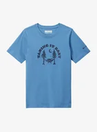 Koszulki i topy damskie - Koszulka chłopięca Columbia Valley Creek Short Sleeve Graphic Shirt - skyler/sloth - miniaturka - grafika 1