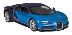 Bugatti Chiron niebieski RASTAR model 1:14 Zdalnie sterowane auto + Światła LED + Pilot 2,4 GHz - Zabawki zdalnie sterowane - miniaturka - grafika 2