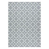 Dywany - Dywan SZNURKOWY SIZAL COLOR 19246/969 Kwiaty Biały biały 200x290 cm - miniaturka - grafika 1