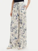 Spodnie damskie - Fracomina Spodnie materiałowe FJ25SV3004W451N4 Niebieski Relaxed Fit - miniaturka - grafika 1