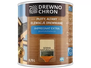 Drewnochron Impregnat Extra sosna naturalna 0 75 l - Farby i impregnaty do drewna Drewnochron Impregnat Extra sosna naturalna 0 75 l - Farby i impregnaty do drewna - miniaturka - grafika 1