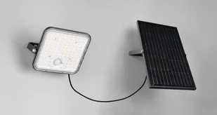 Acora kinkiet zewnętrzny solarny z pilotem i czujnikiem ruchu 1xLED/18W/IP65 czarny R22189132 - Lampy ogrodowe - miniaturka - grafika 1