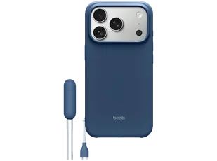 Etui z podpórką BEATS Kickstand zgodne MagSafe do iPhone 17 Pro nitowy granat MGTP4LL/A - Etui i futerały do telefonów - miniaturka - grafika 1