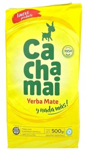 Yerba Mate Cachamate Tradicional Ca Cha Mai 500g