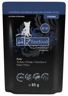 Catz Finefood Purrrr N.117 Indyk saszetka 85g 4260379447752 - Mokra karma dla kotów - miniaturka - grafika 1