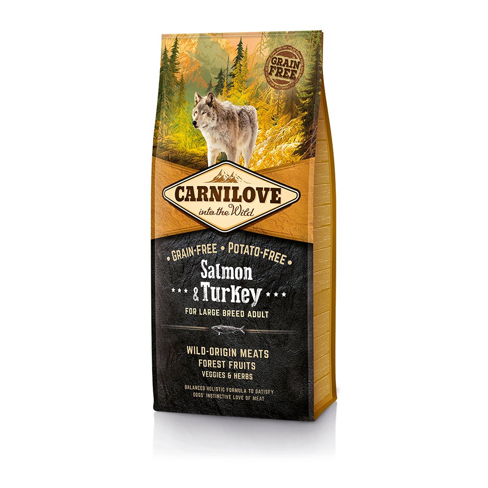 Brit Carnilove Salmon&Turkey Large Breed Adult 12 kg