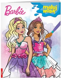 Kolorowanka dla dzieci Barbie Dreamtopia Maluj wodą MW-1403 - Książki edukacyjne - miniaturka - grafika 2