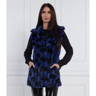 Kamizelki damskie - Karl Lagerfeld Kamizelka Faux Fur Monogram Gilet | Regular Fit - miniaturka - grafika 1