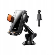 Uchwyty samochodowe do telefonów - UCHWYT SAM REMAX RM-C04 15W BLACK - miniaturka - grafika 1