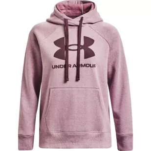 Bluza damska Under Armour Rival Fleece Logo Hoodie - Bluzy sportowe damskie - miniaturka - grafika 5