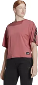 Koszulki i topy damskie - Adidas Koszulka adidas FI 3 Stripes Tee HK0494 - miniaturka - grafika 1