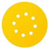 Materiały ścierne - Graphite Krążki ścierne 225 mm, K80, 5 szt. - 8 otworów 57H830 - miniaturka - grafika 1