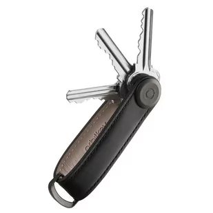 Skórzane etui organizer na klucze Orbitkey 2.0 Leather - black/black - Etui na klucze - miniaturka - grafika 1