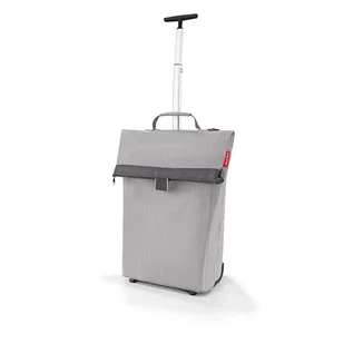 Wózek TROLLEY M, herringbone grey, Reisenthel - Torby i wózki na zakupy - miniaturka - grafika 1