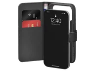 Etui i futerały do telefonów - Etui z klapką PURO Wallet Stand do iPhone 17 Pro Czarny - miniaturka - grafika 1