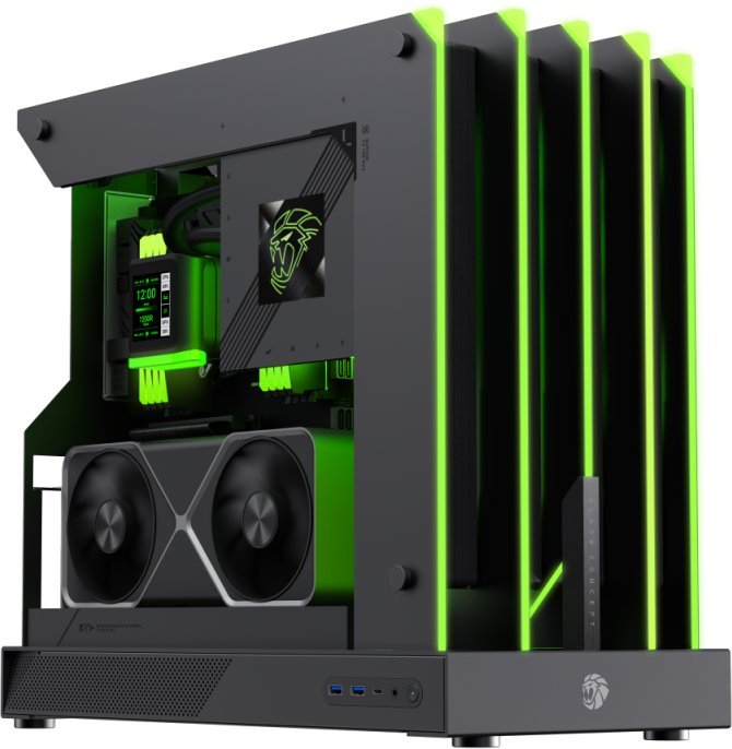Obudowa GameMa BLADE CONCEPT Full Tower Biały 9101-0000R0195