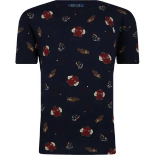 POLO RALPH LAUREN T-shirt SS CN MOD #3-KNIT - Koszulki dla chłopców - miniaturka - grafika 1