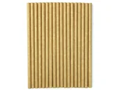 Słomki do napojów - Słomki rurki kraftowe - 18 szt. - miniaturka - grafika 1