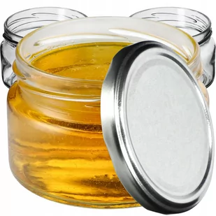 Słoiki Denia 250ml 100 szt. 82mm + wieczko srebrne - Pojemniki kuchenne Słoiki Denia 250ml 100 szt. 82mm + wieczko srebrne - Pojemniki kuchenne - miniaturka - grafika 1