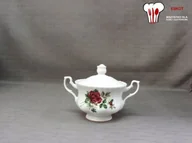 Cukiernice - Cukiernica 300 ml Iwona Bordowa Róża B826 - miniaturka - grafika 1